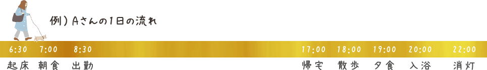 アニフルメゾンの1日